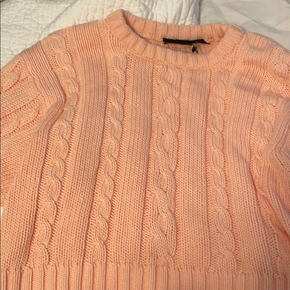 Heavyweight cropped vintage 80s sweater - Picture 2 of 4